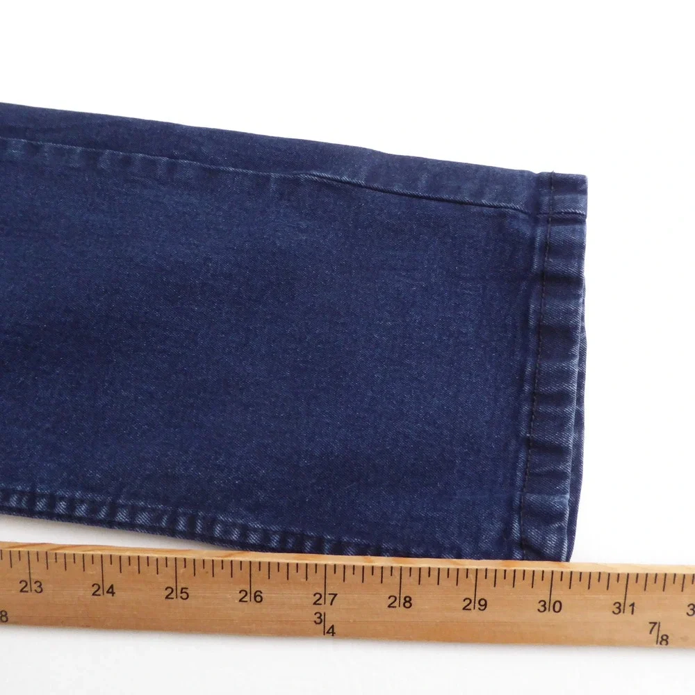 The Perfect Jean Mens Slim Thick Jeans Dark Blue Stretch 34x32 (32x30 Measured)